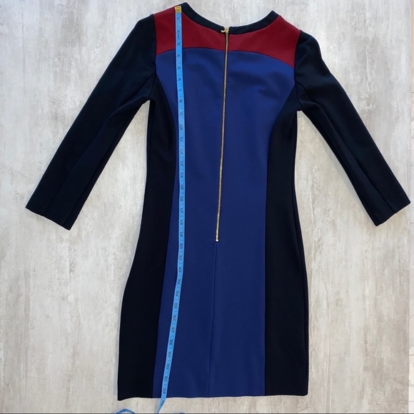 SOLD - ORIGINAL PENGUIN Colour Block Dress - Picture 10 of 13